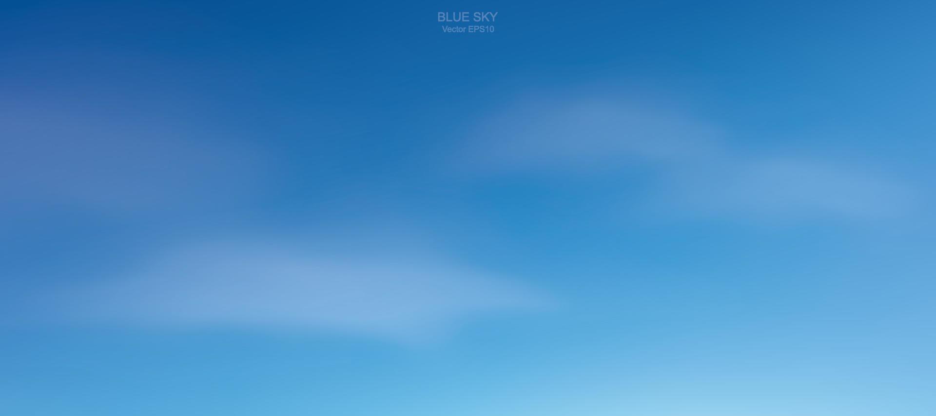 Fondo de cielo azul con nubes blancas. cielo abstracto de fondo natural. ilustración vectorial. vector