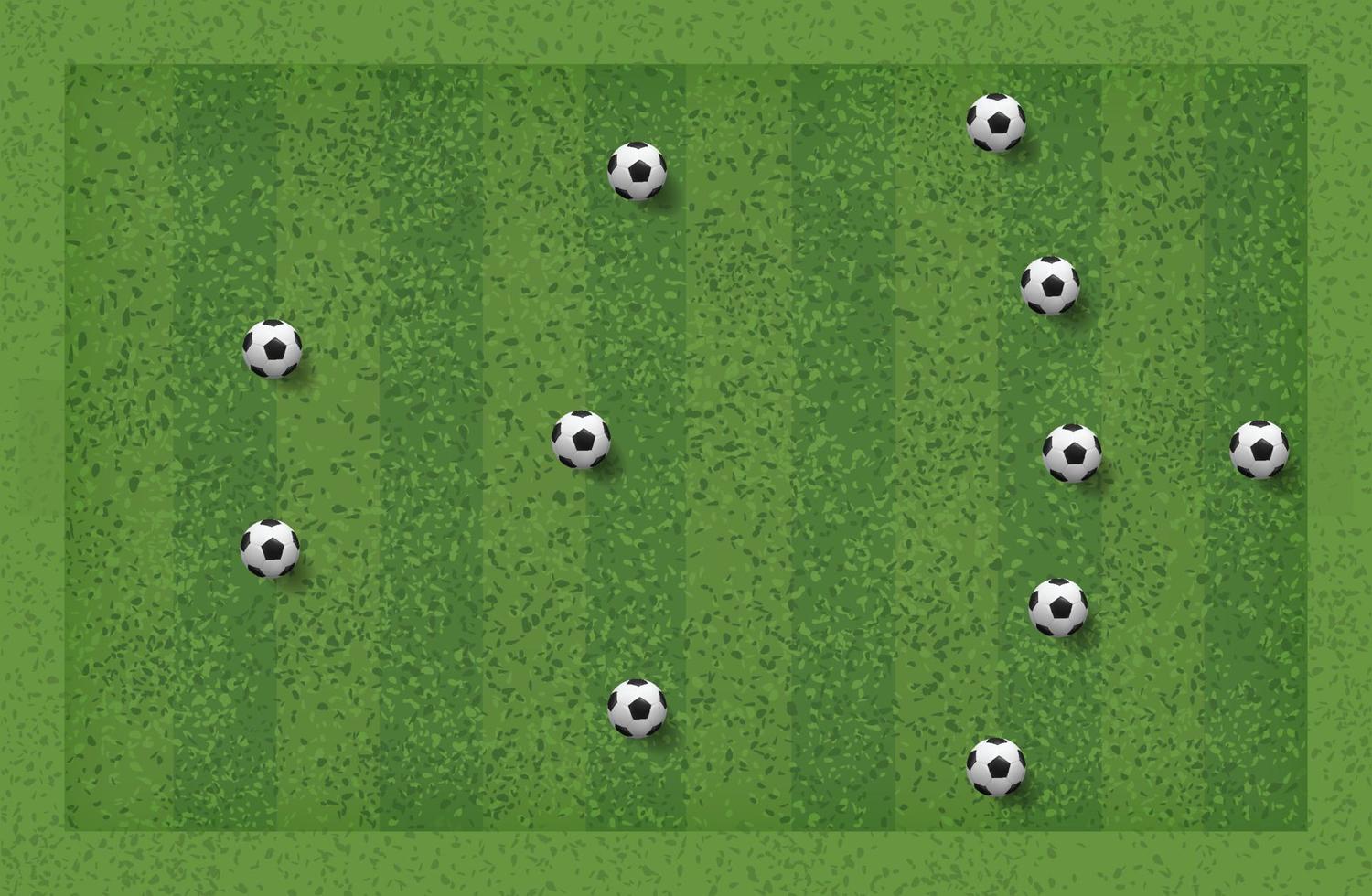 5-3-2 Soccer game tactic. Layout position for coach. Vector. vector