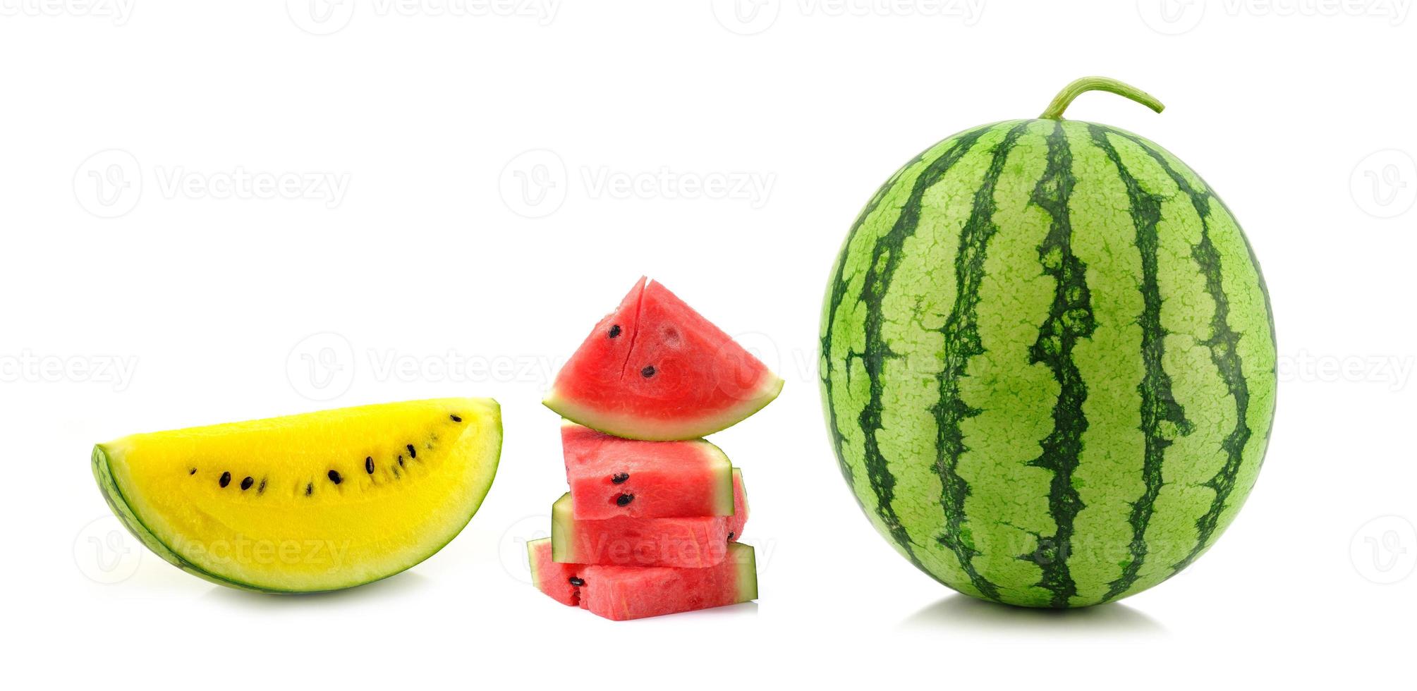 watermelon isolated on white background photo