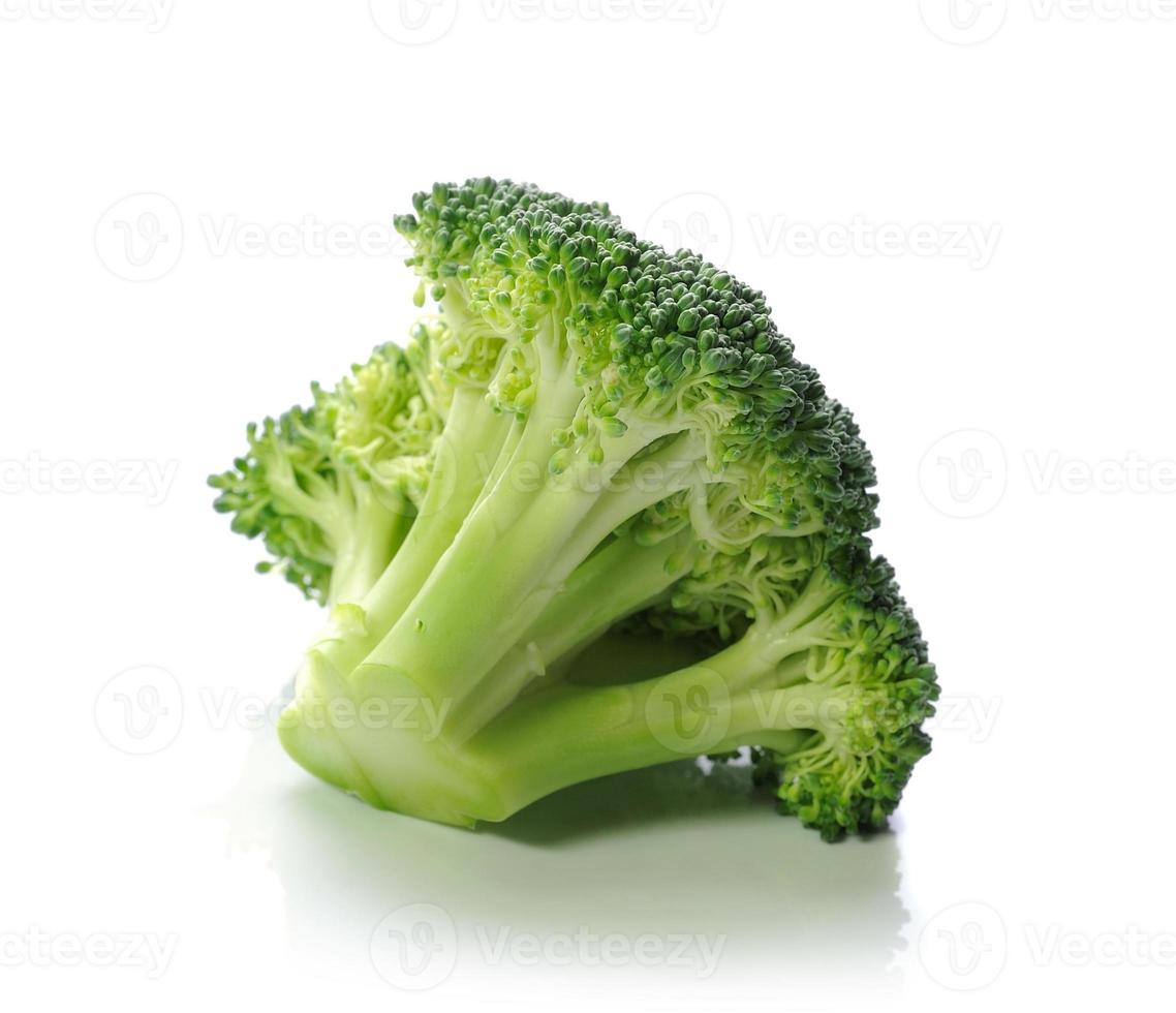 brócoli fresco en primer plano foto