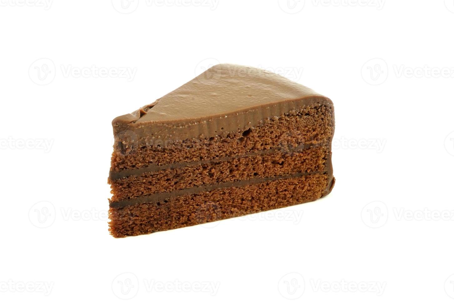 piece of chocolate cake photo