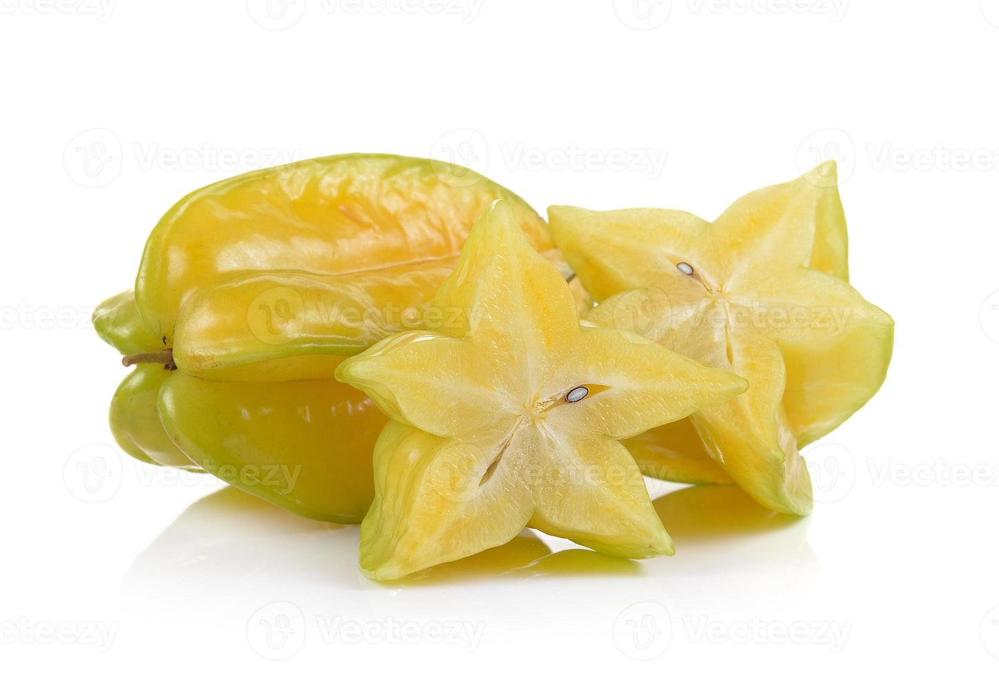 star apple on white background photo