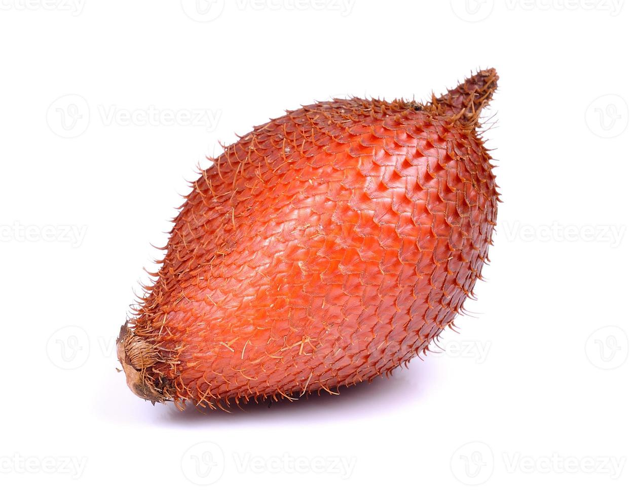 salak isolated on a white background photo