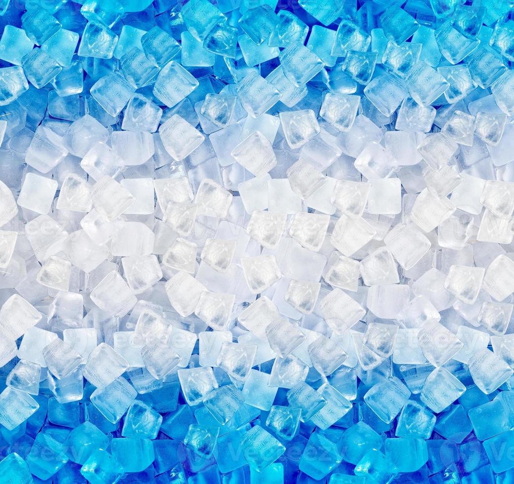 background with ice cubes photo