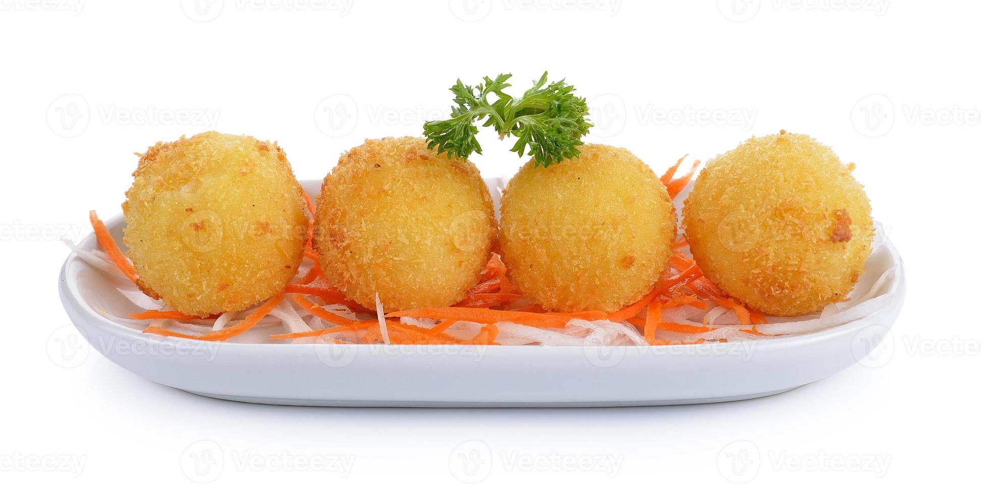 fried cheese balls photo