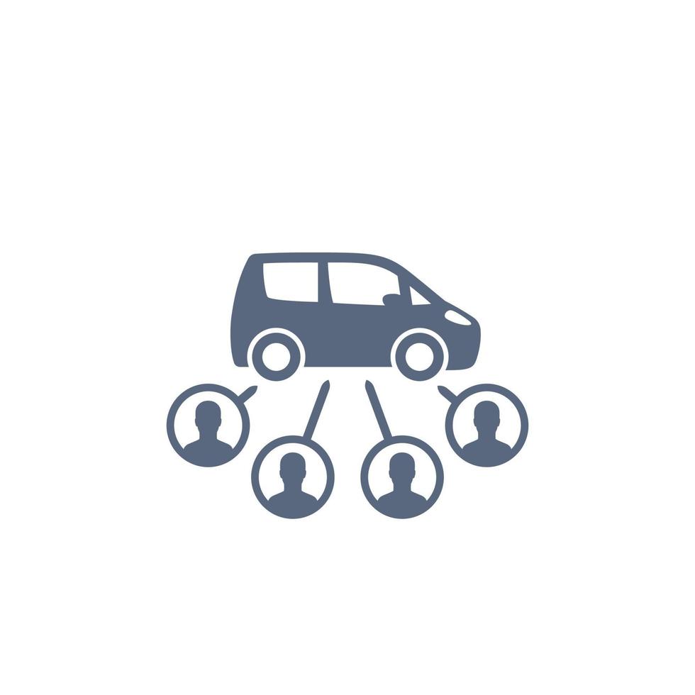 carsharing service vector