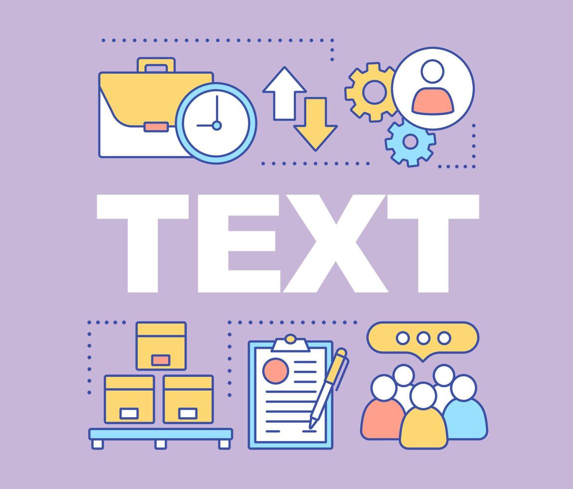 Marketing word concepts banner. Distribution. Your text here. Consumerism. Merchandise, retail. Isolated lettering typography idea with linear icons. Vector outline illustration