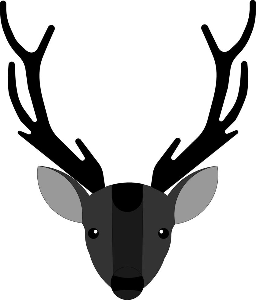 icono de animal ciervo vector