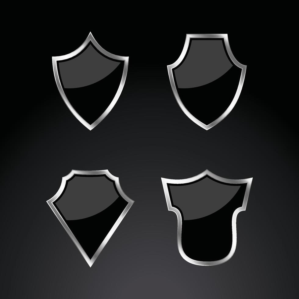 Shield icons set protect shield vector set shield security icons