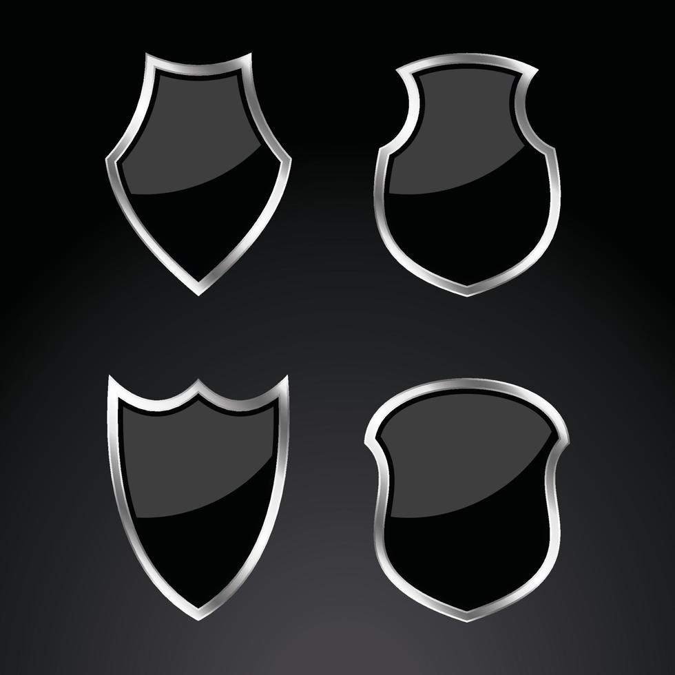 Shield icons set protect shield vector set shield security icons
