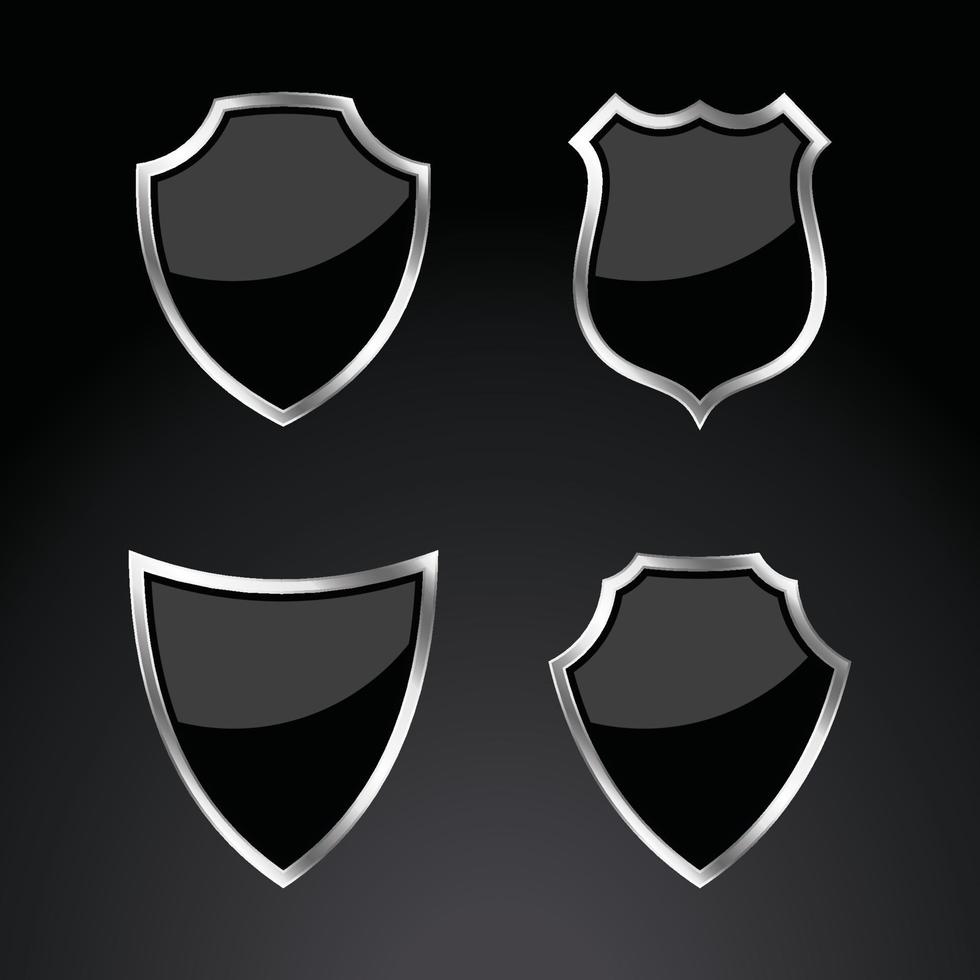 Shield icons set protect shield vector set shield security icons