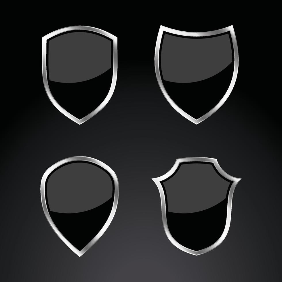 Shield icons set protect shield vector set shield security icons