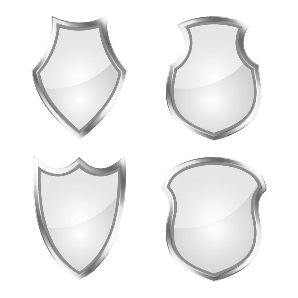 Shield icons set protect shield vector set shield security icons