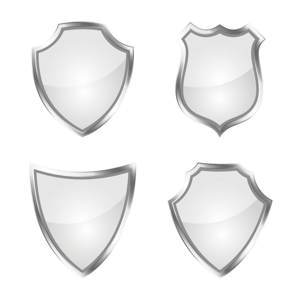 Shield icons set protect shield vector set shield security icons