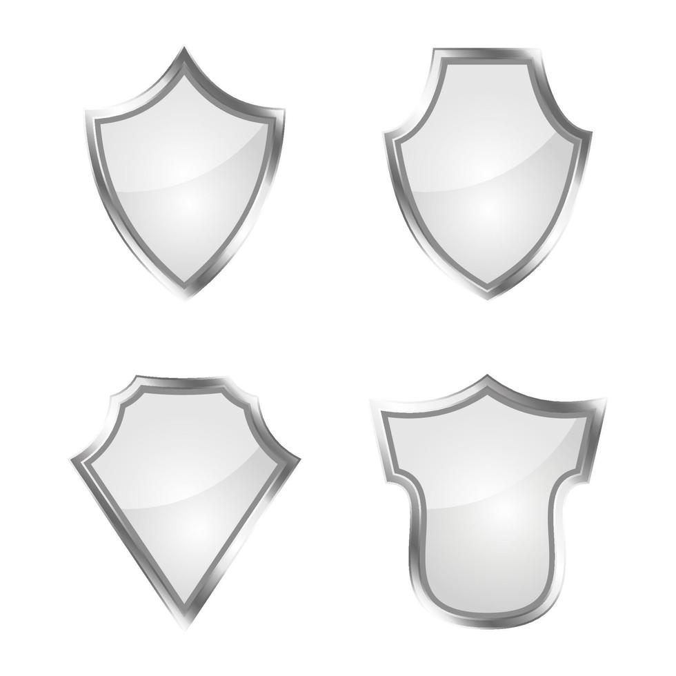 Shield icons set protect shield vector set shield security icons