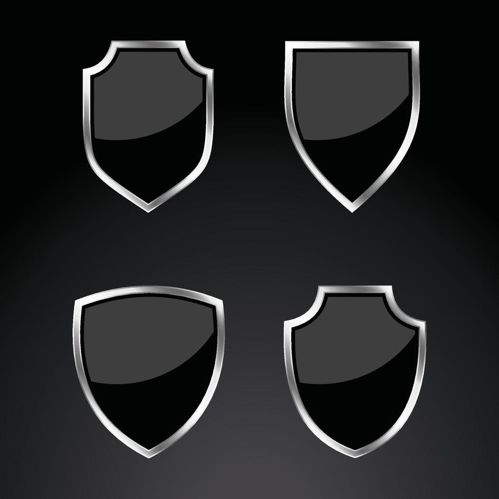 Shield icons set protect shield vector set shield security icons