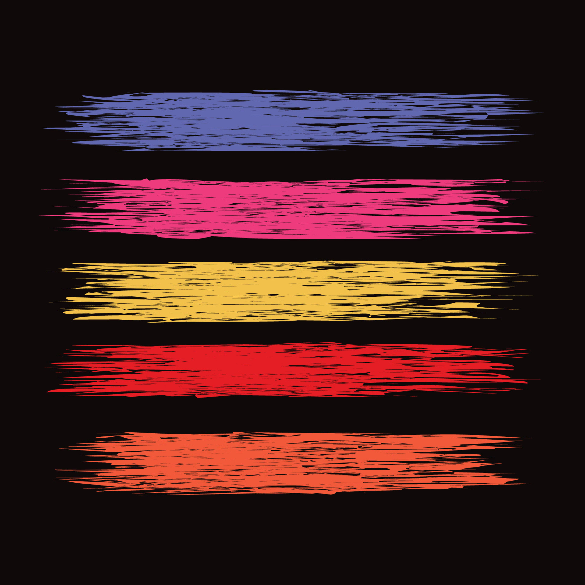 Paint Brush Stroke Shape 4191496 Vector Art at Vecteezy