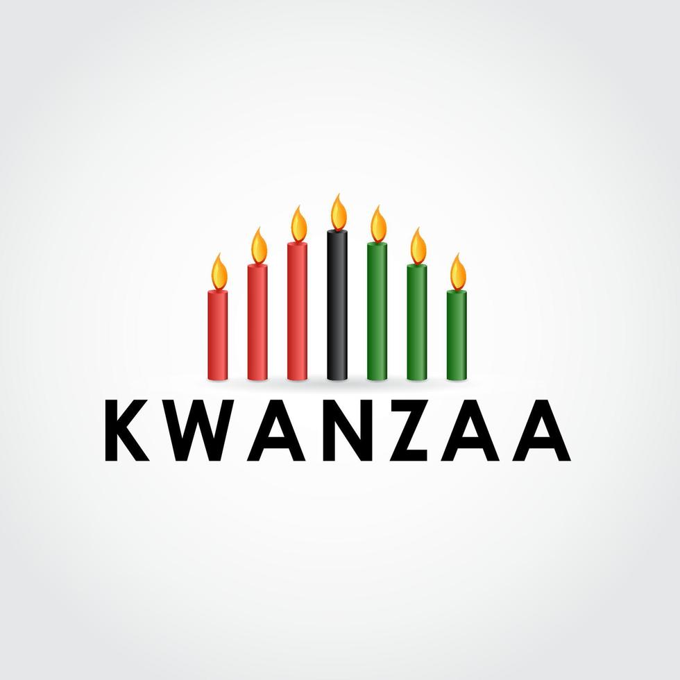kwanzaa celebrar el diseño vector