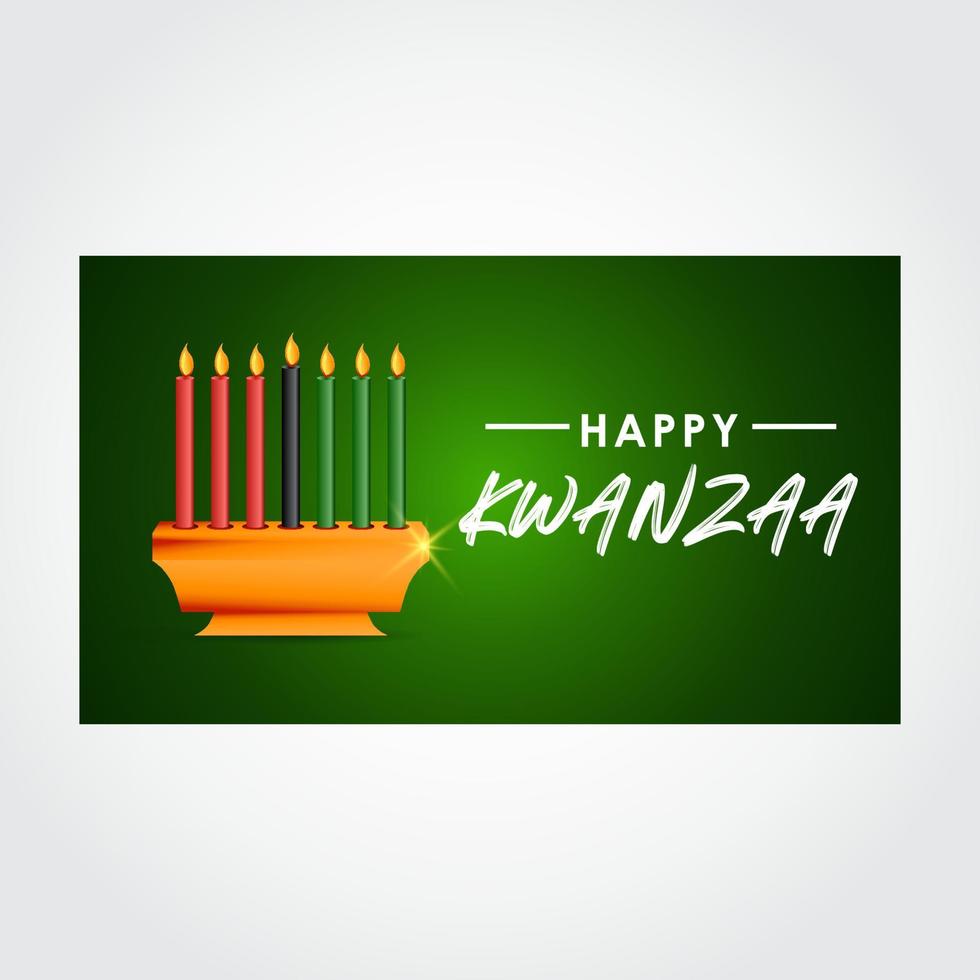 Kwanzaa Celebrate Design vector