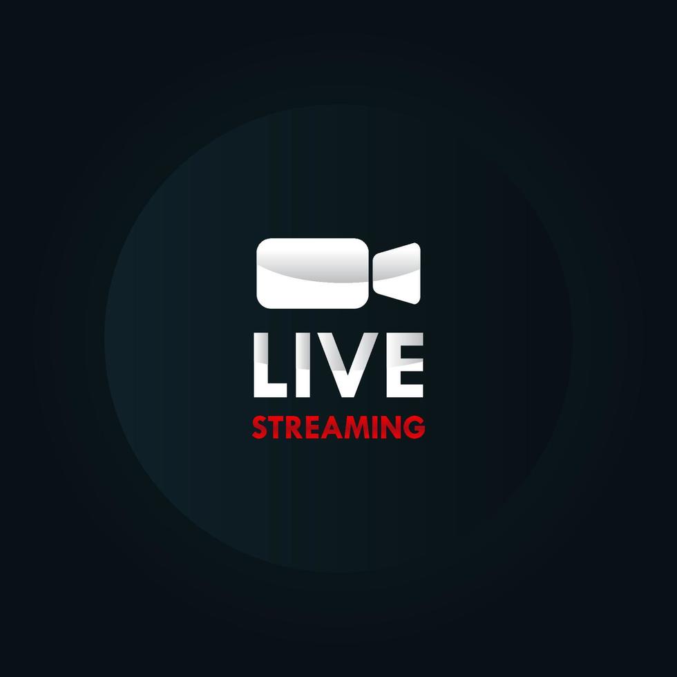 Live Streaming Design vector