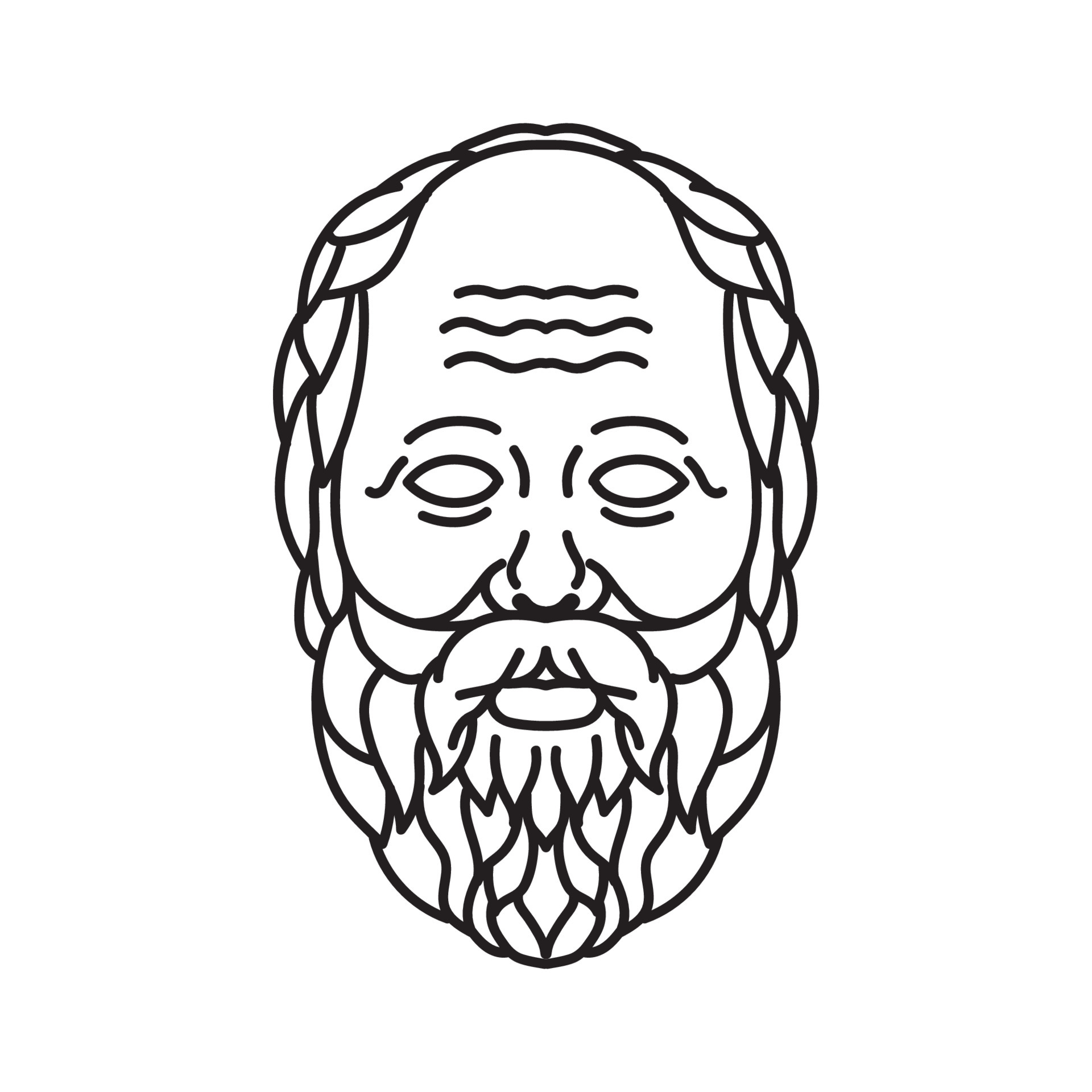 Top more than 81 socrates sketch - seven.edu.vn