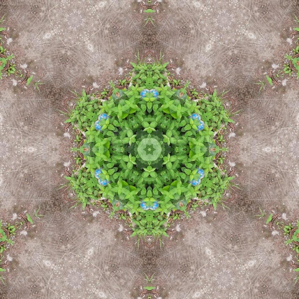 3d rendering kaleidoscope simple pattern background photo