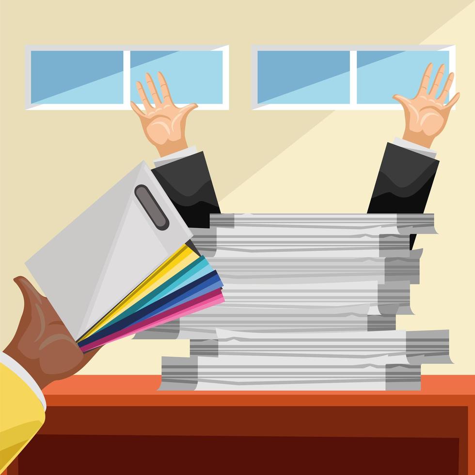 file paperwork office vector