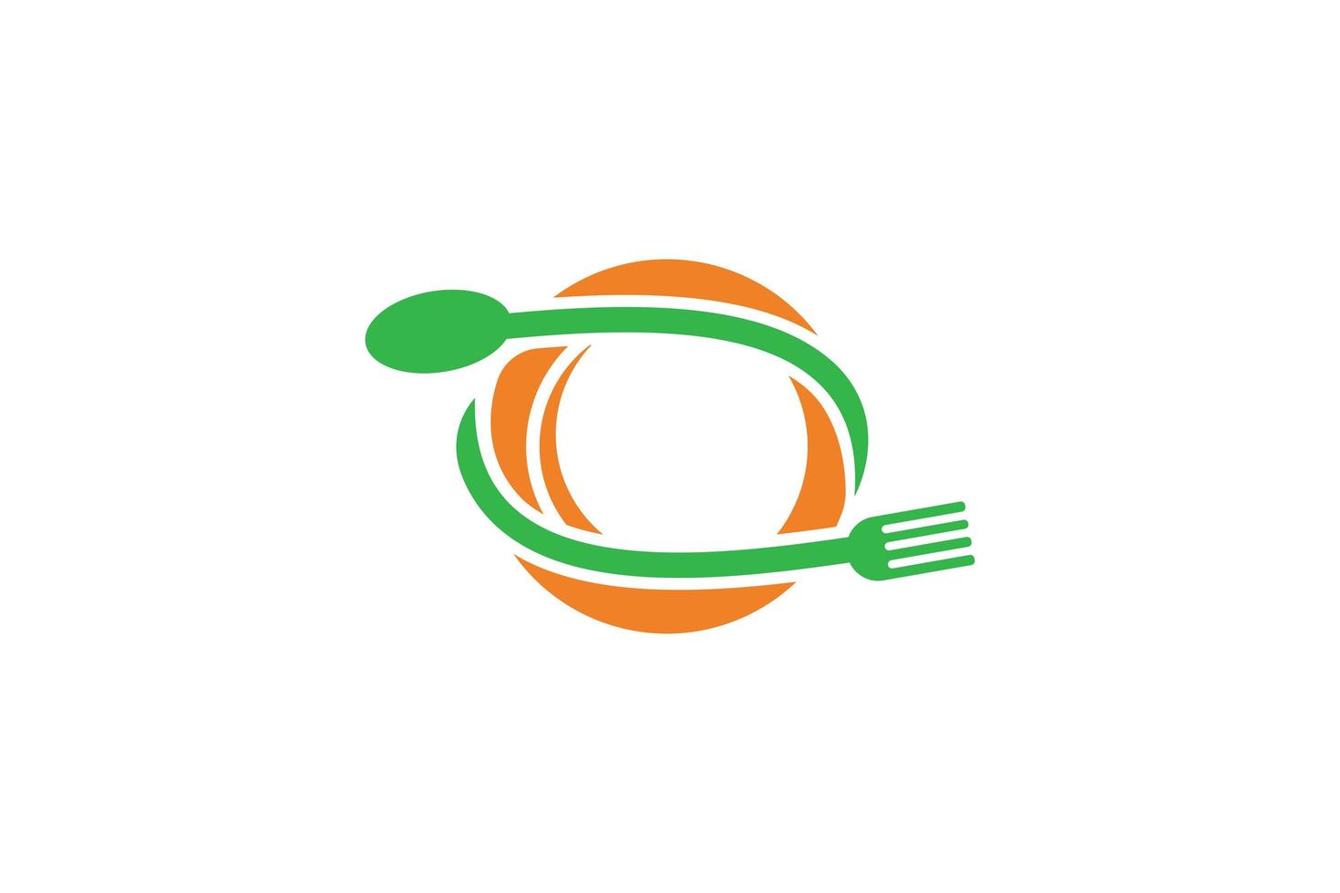 Food logo template design vector , icon illustration.