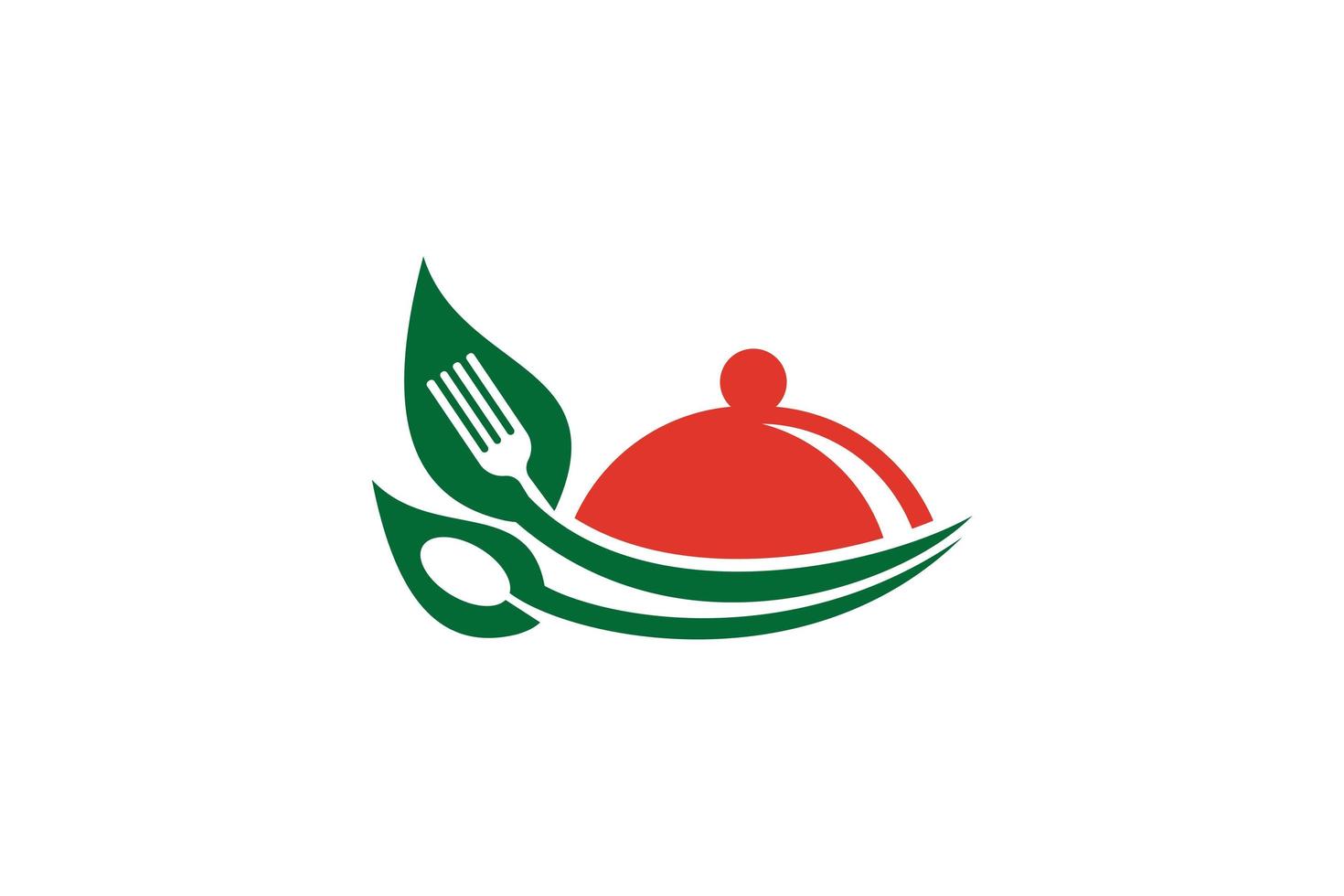 vector de diseño de plantilla de logotipo de comida, ilustración de icono.