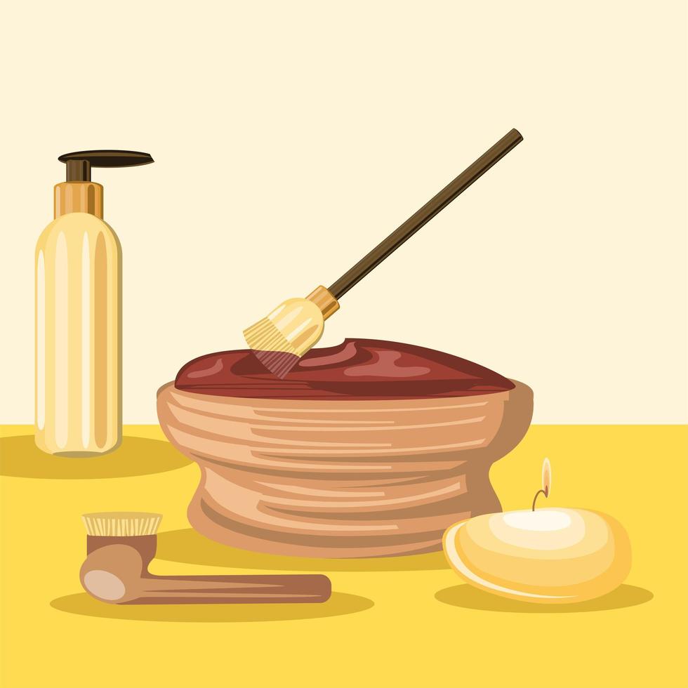 spa therapy alternative vector