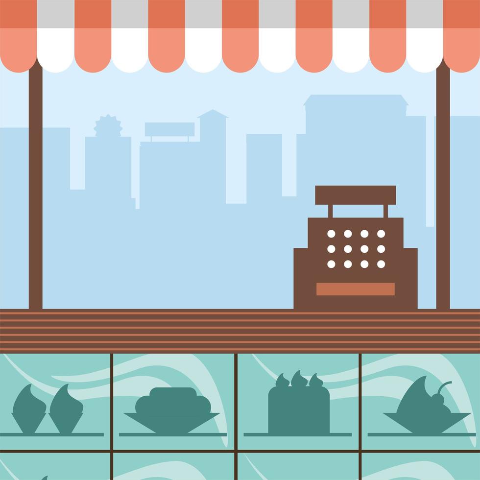 bakery small business vector