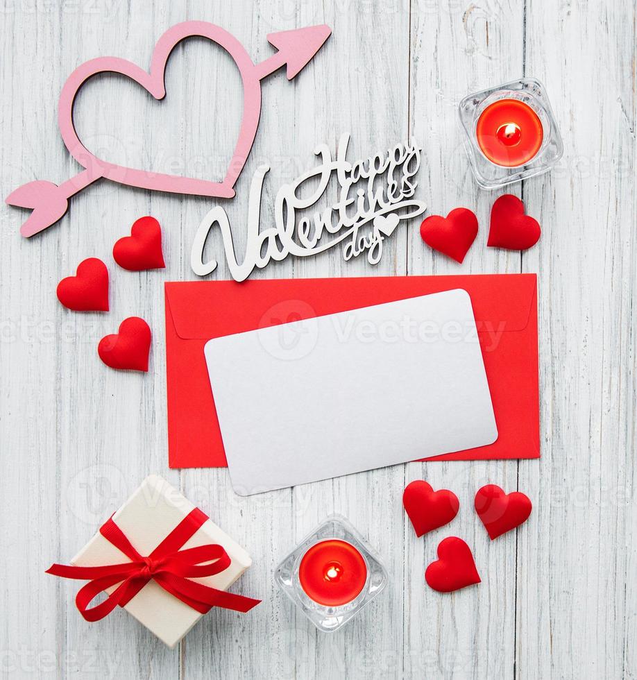 Valentine day romantic background photo