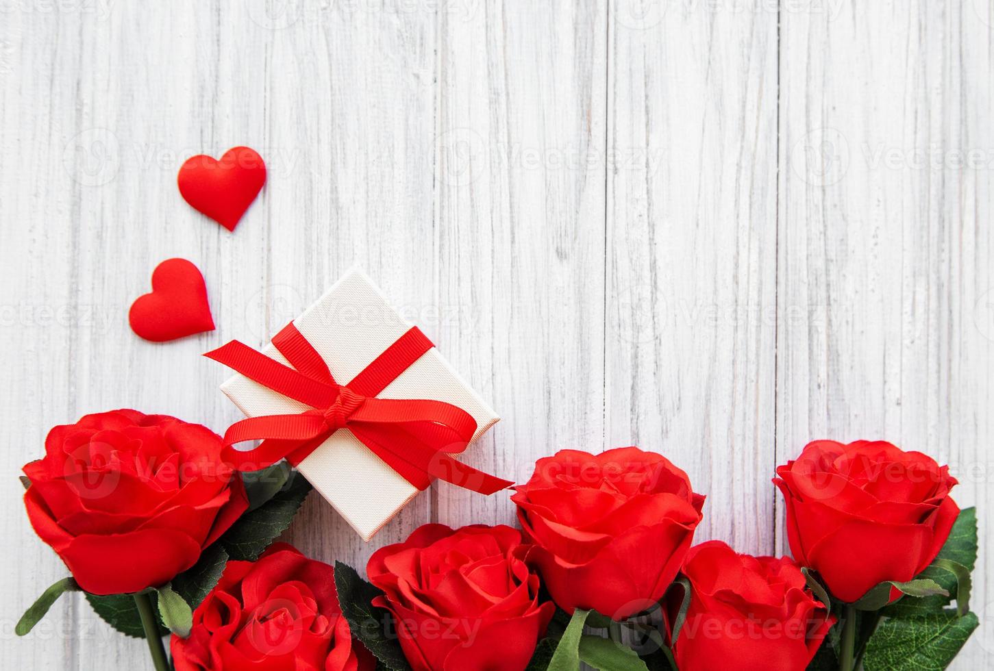 Valentine day romantic background photo