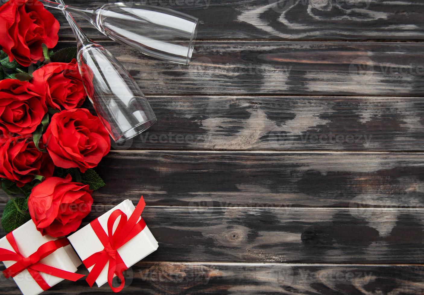 fondo romántico del día de san valentín foto