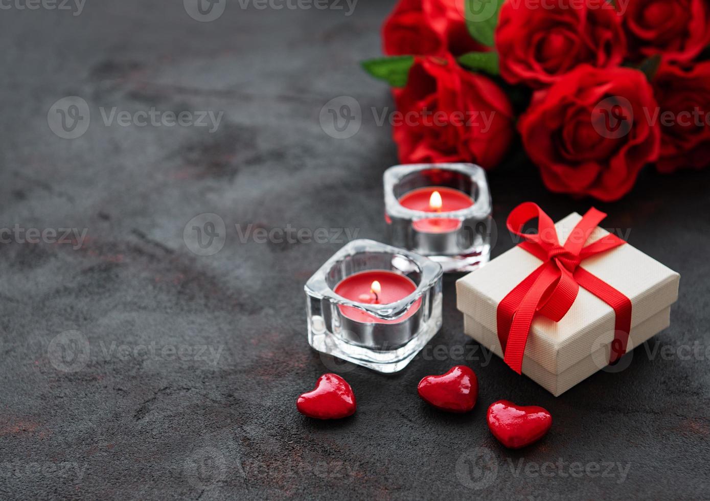 Valentine day romantic background photo