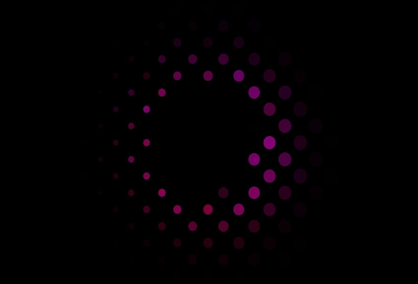 Dark Purple, Pink vector template with circles.