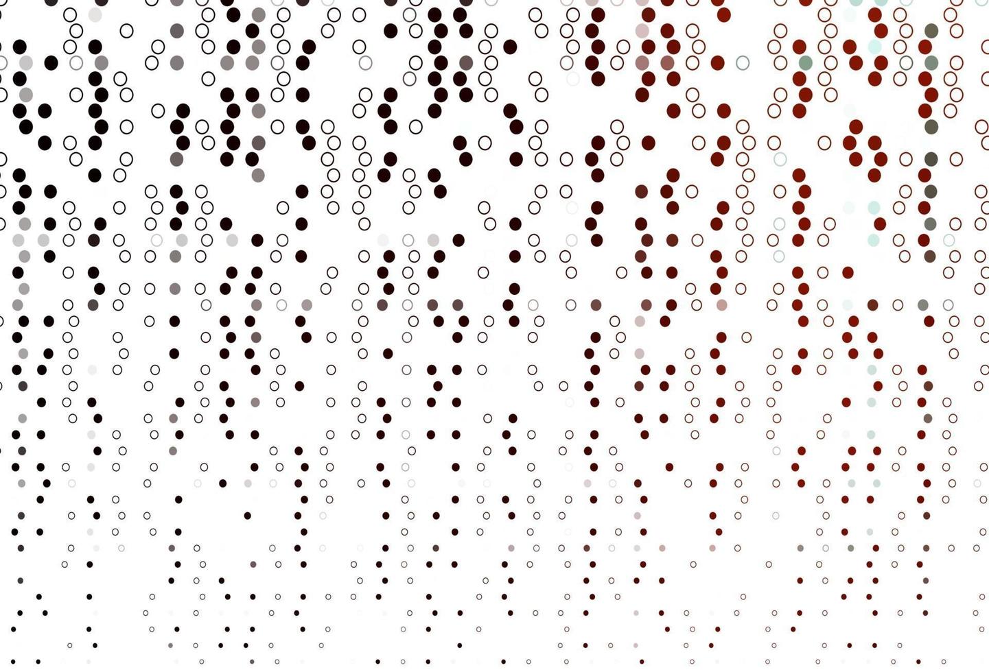 Light Red vector template with circles.