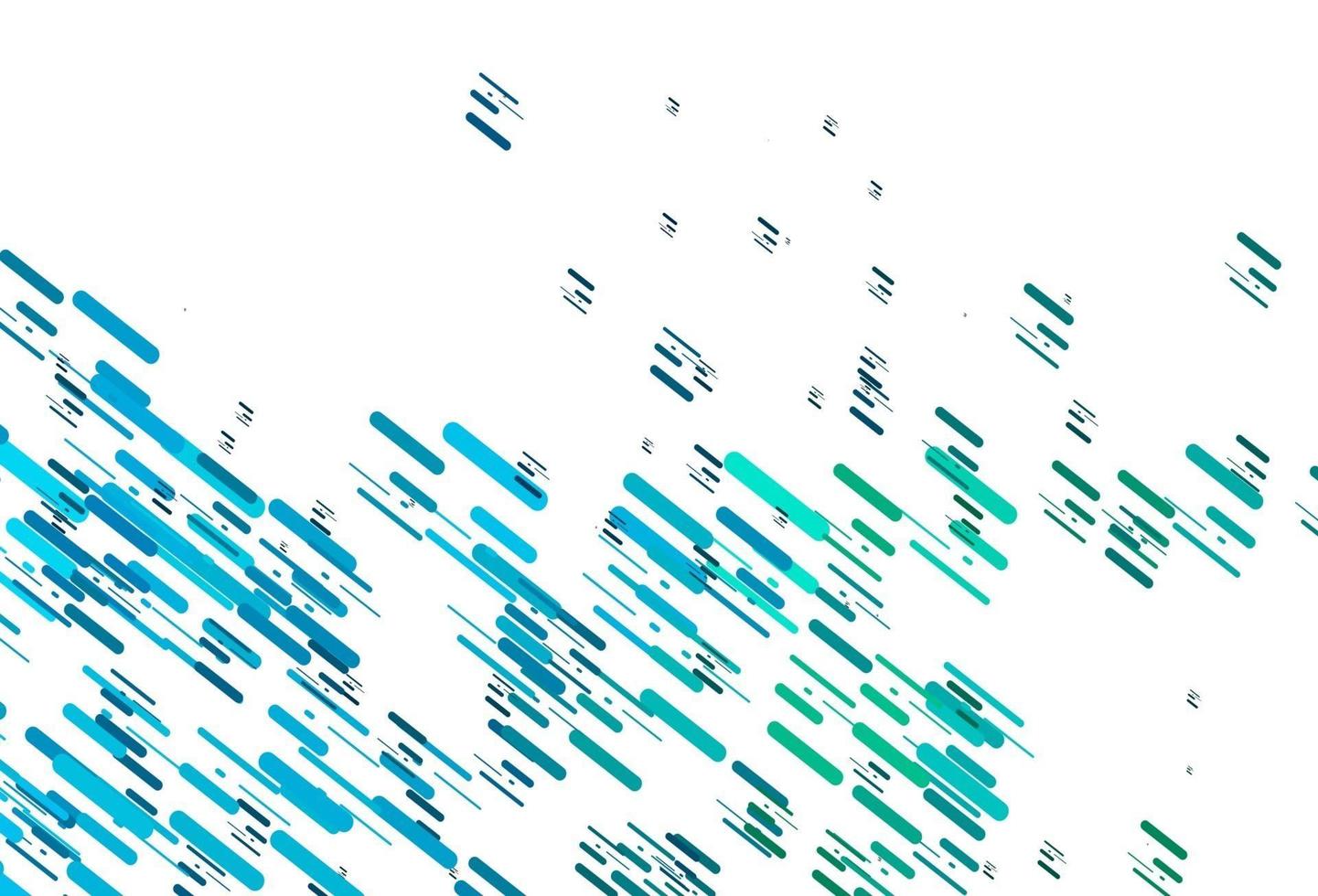 patrón de vector azul claro, verde con líneas estrechas.