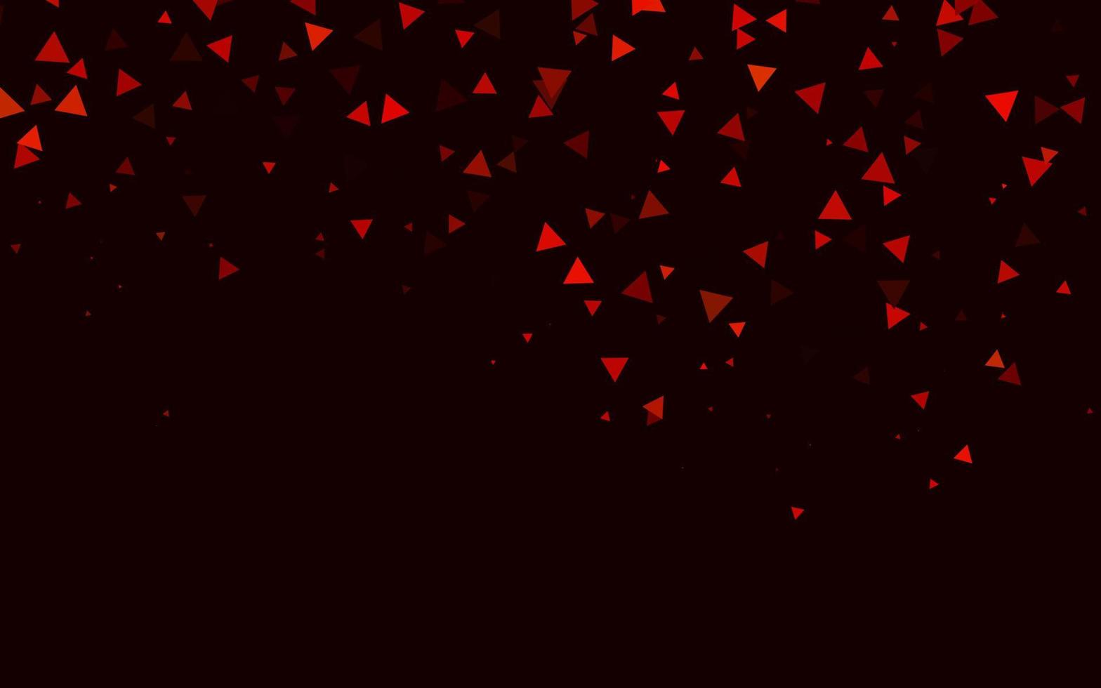 Light Orange vector texture in triangular style.