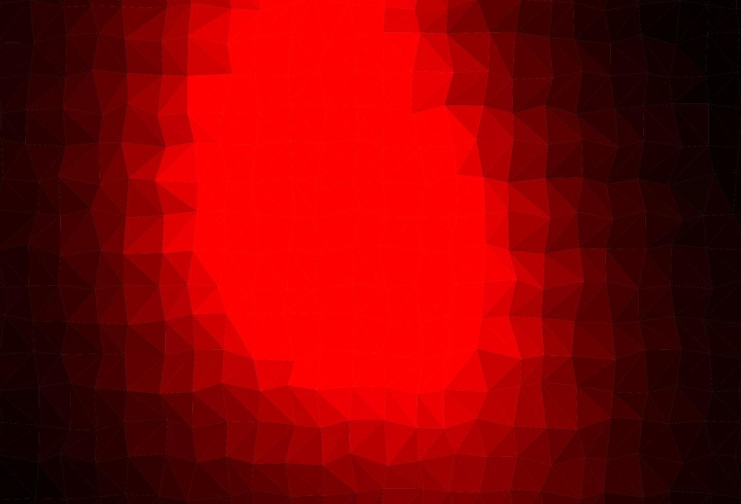 patrón de triángulo borroso vector rojo oscuro.