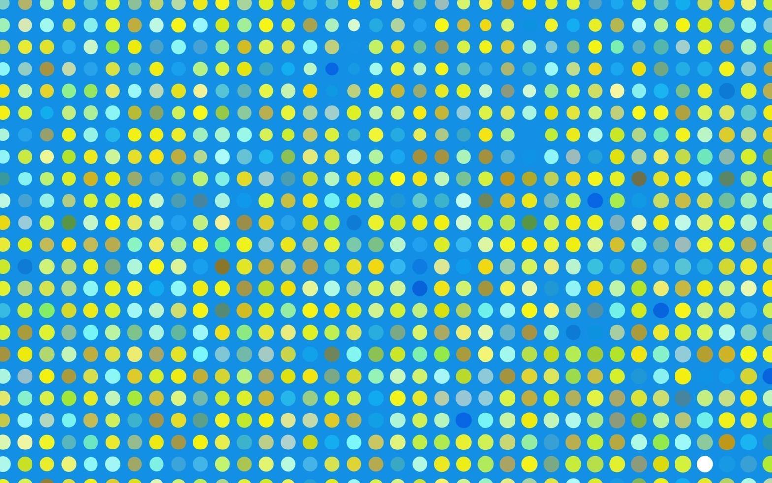 Light Blue, Yellow vector pattern with spheres.