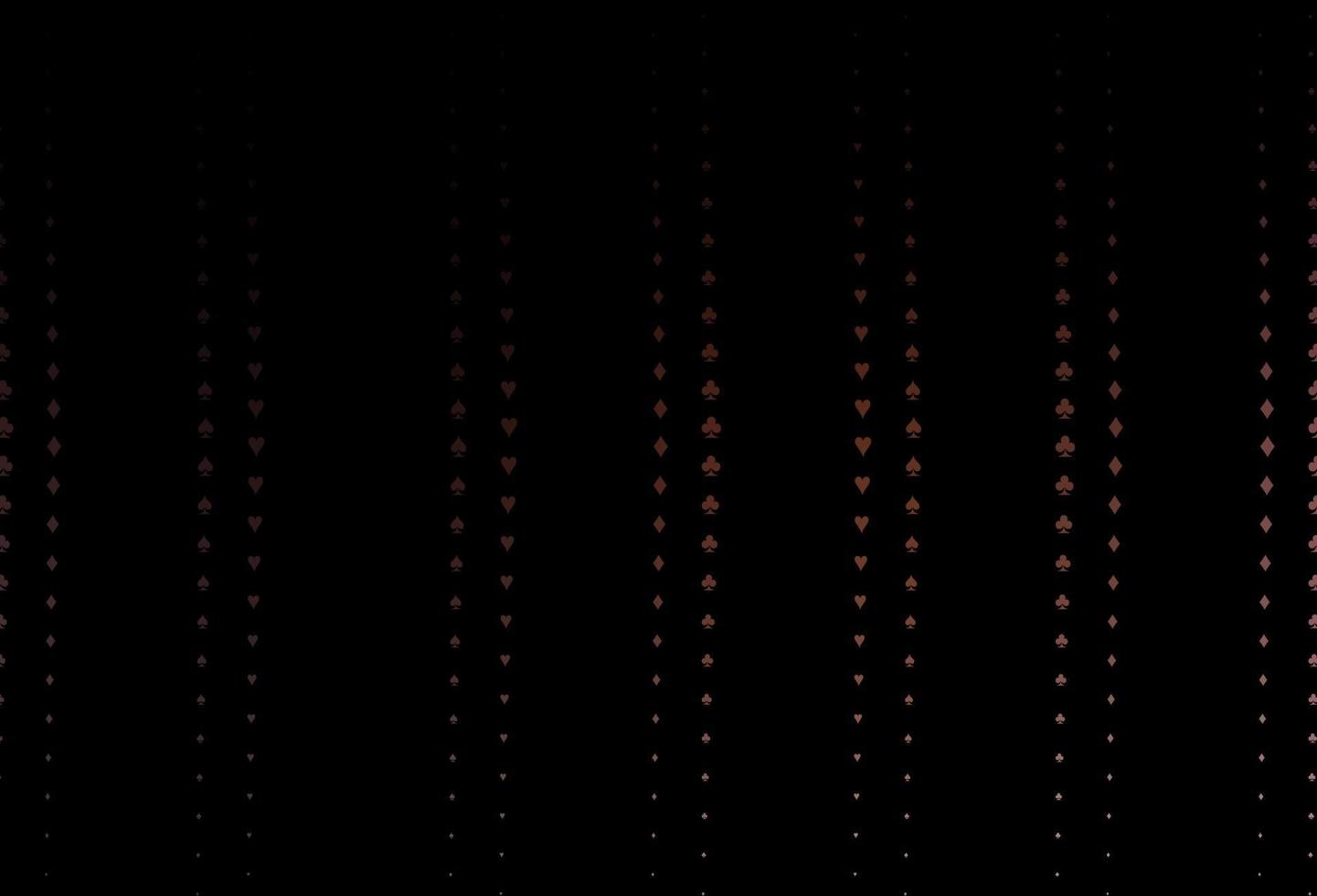 Dark Red vector layout with elements of cards.