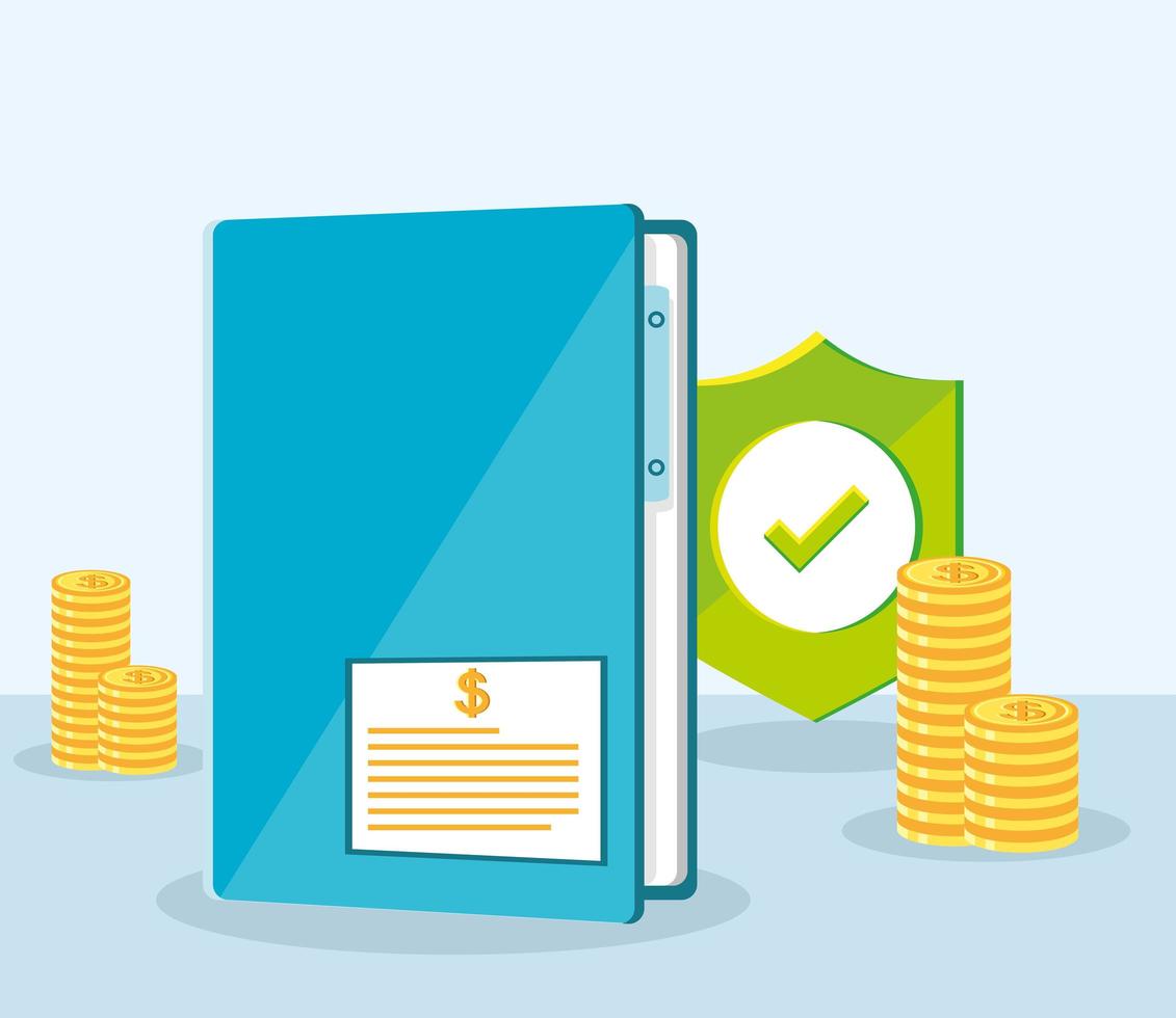 security financial management vector