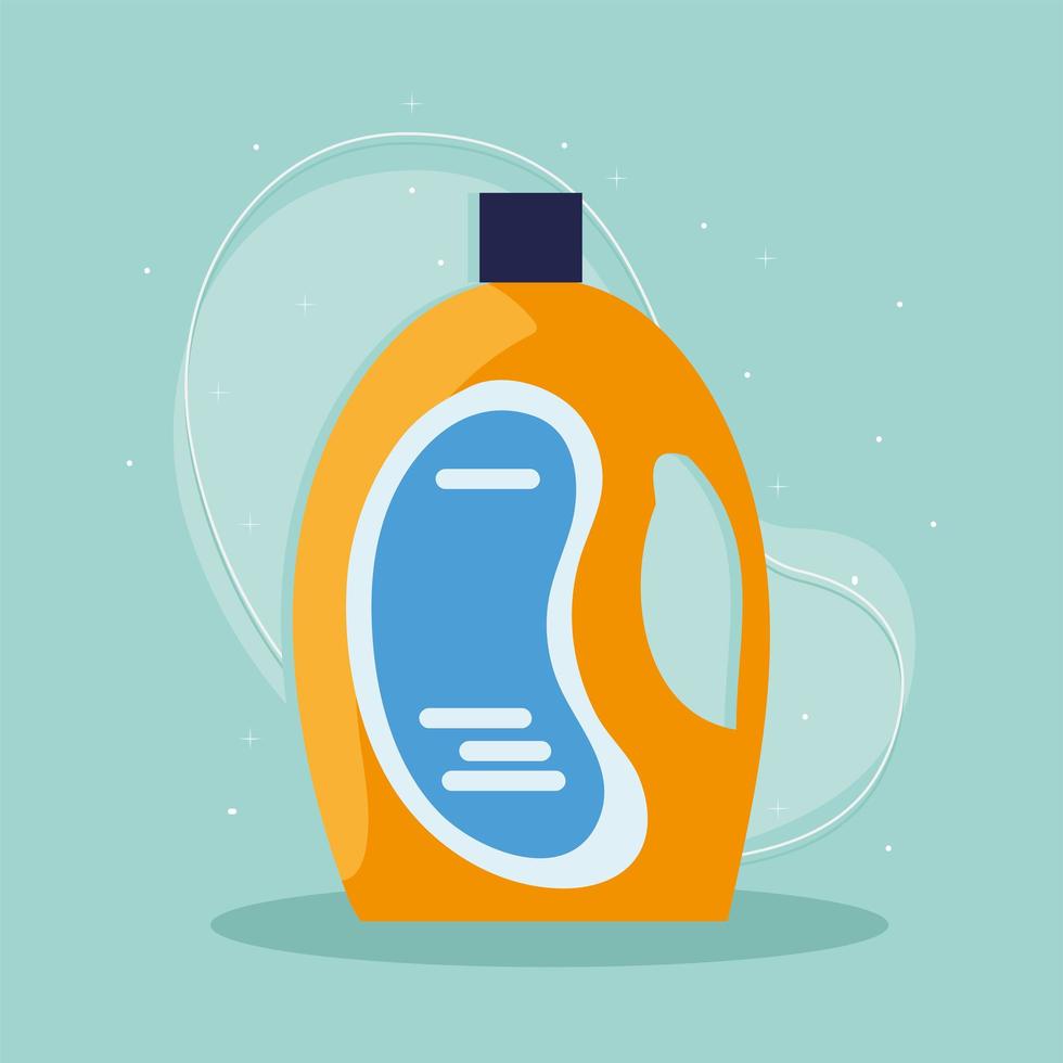 detergent bottle supply vector