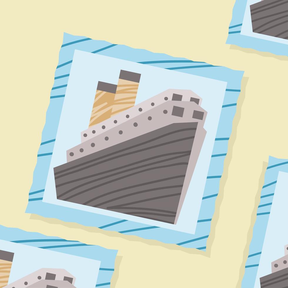 photography of ship travel vector