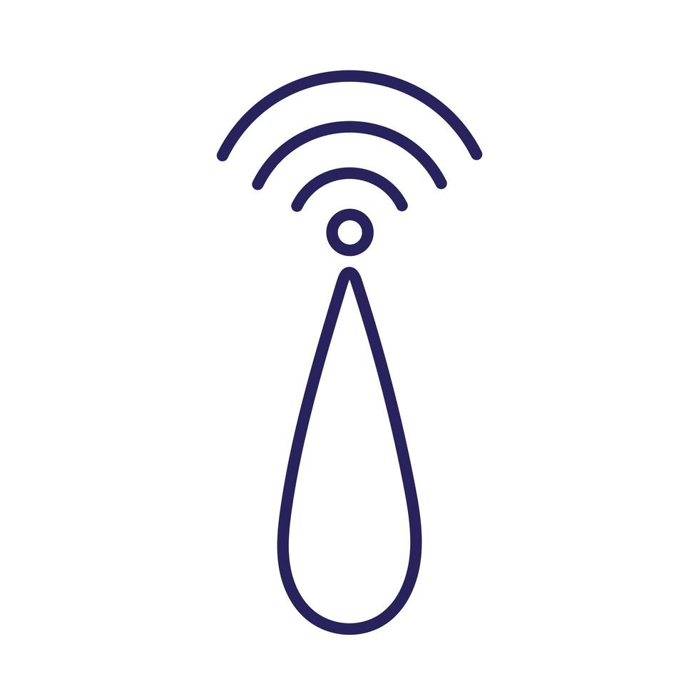 wifi waves signal vector