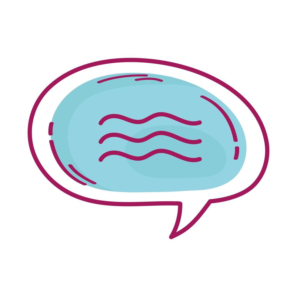 communication sign blue vector