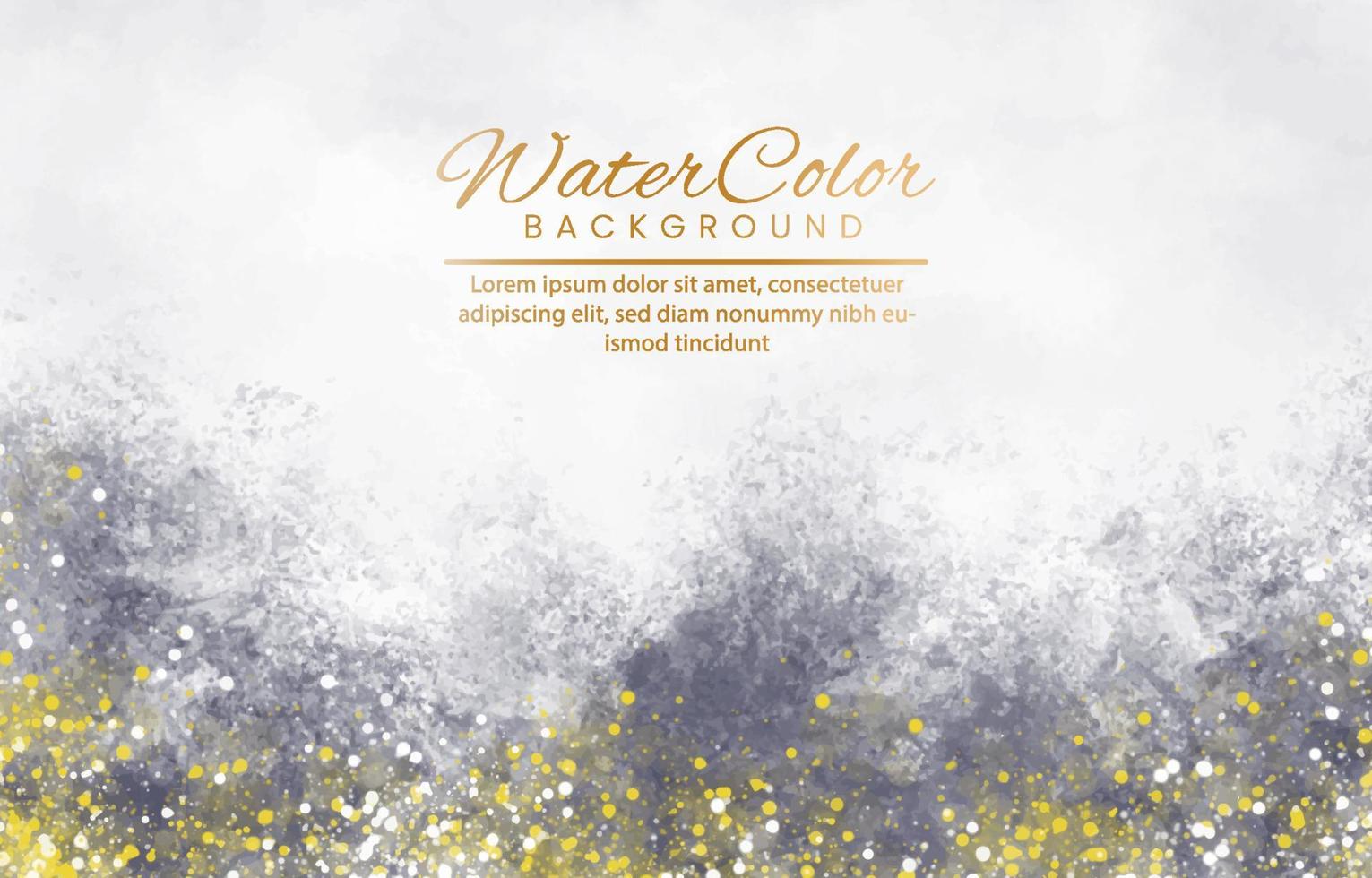 Abstract colorful watercolor for background. vector