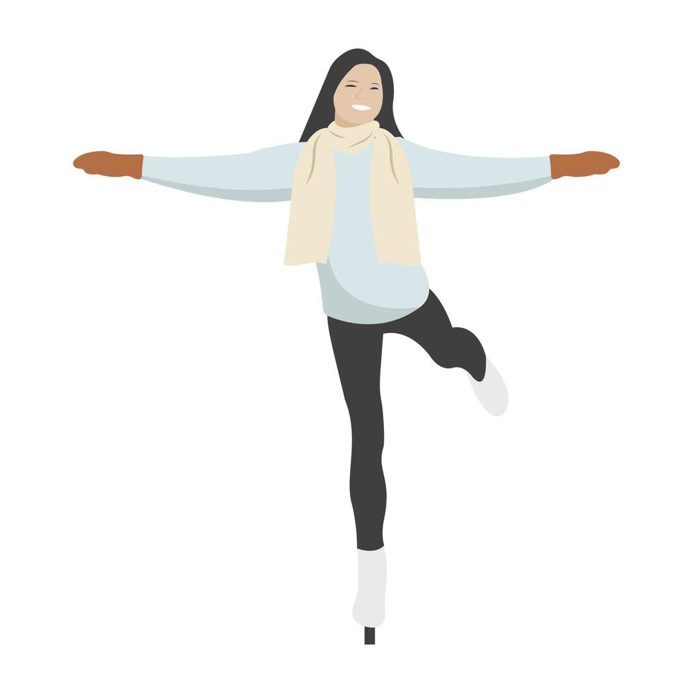 Ice Skater Concepts vector