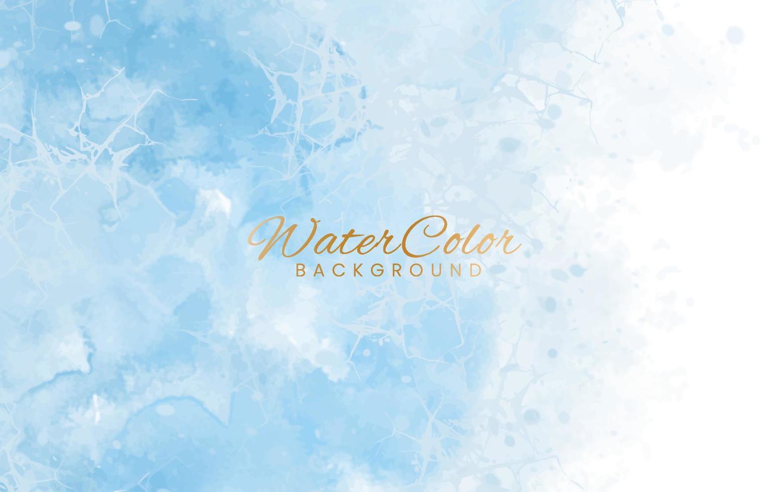 Abstract colorful watercolor for background. vector